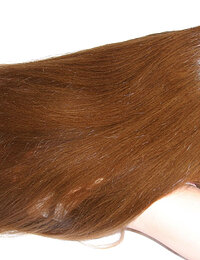 Nude long haired girls with very long hair