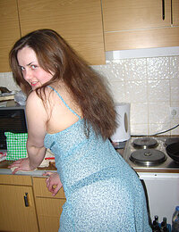 Shy nude fat virgin with long hair