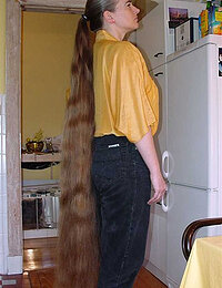 Teen girls with long hair got fucked